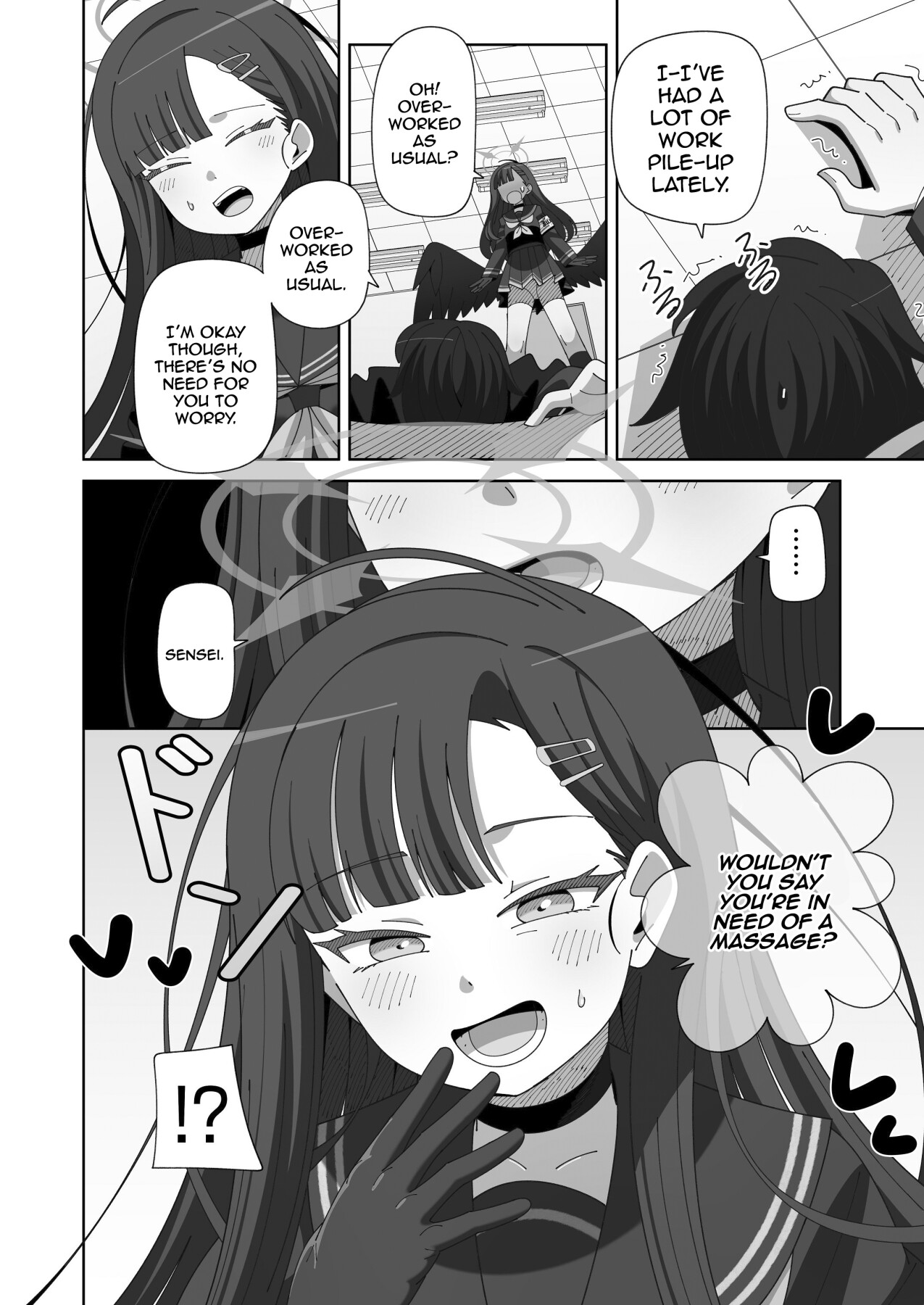 Hentai Manga Comic-Getting A Slippery Oil Massage From Ichika-Read-3